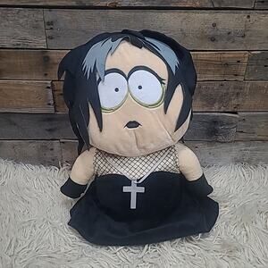 South Park Goth Kids Henrietta Pillow Plush 16" LARGE Comedy Central